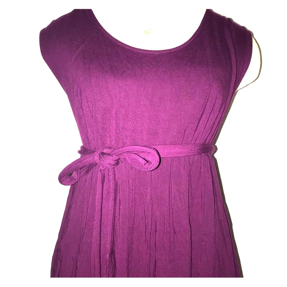 Plus size maternity maxy dress